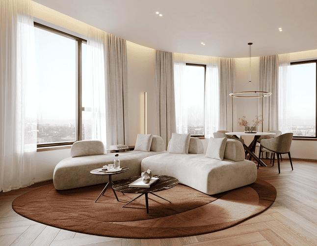 Просторные квартиры от 75 м²