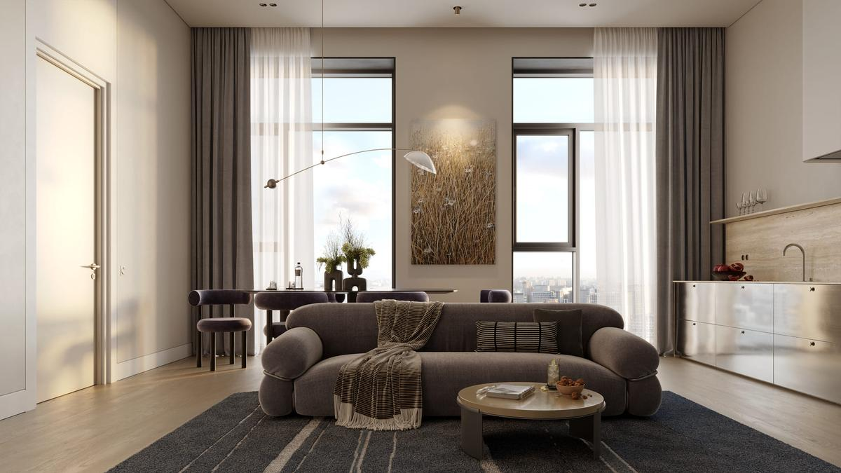 Квартиры с высокими потолками от 5 м