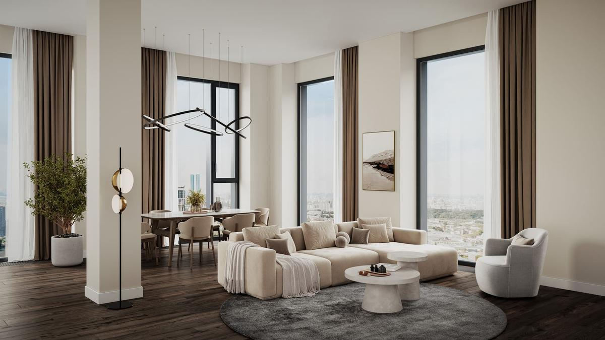 Квартиры с высокими потолками от 5 м