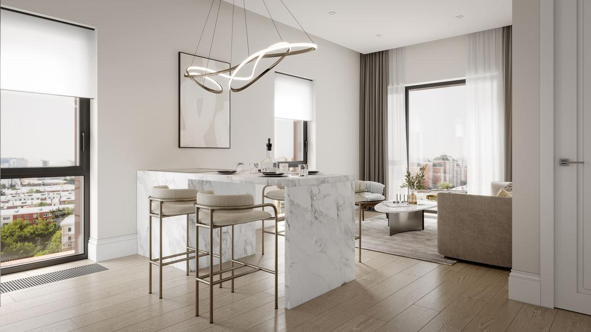 Просторные квартиры от 75 м²