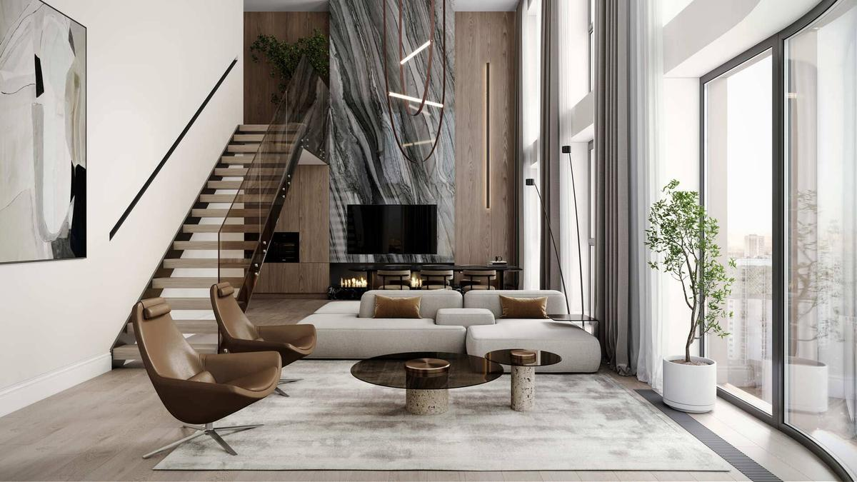 Двухуровневые квартиры