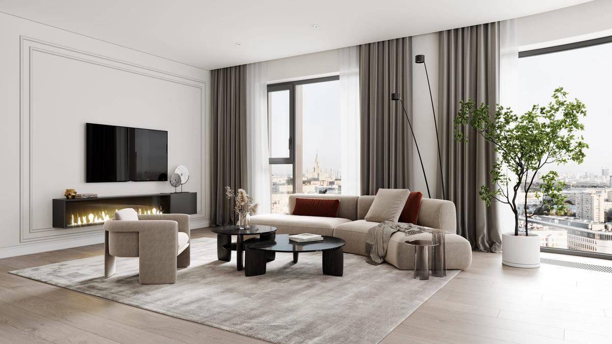 Просторные квартиры от 75 м²