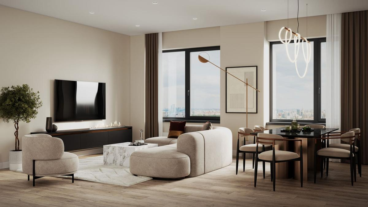 Просторные квартиры от 75 м²