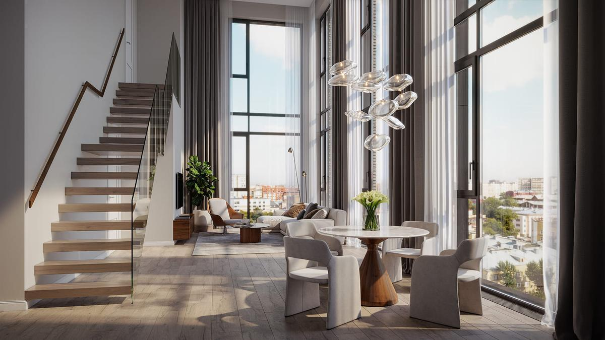 Двухуровневые квартиры