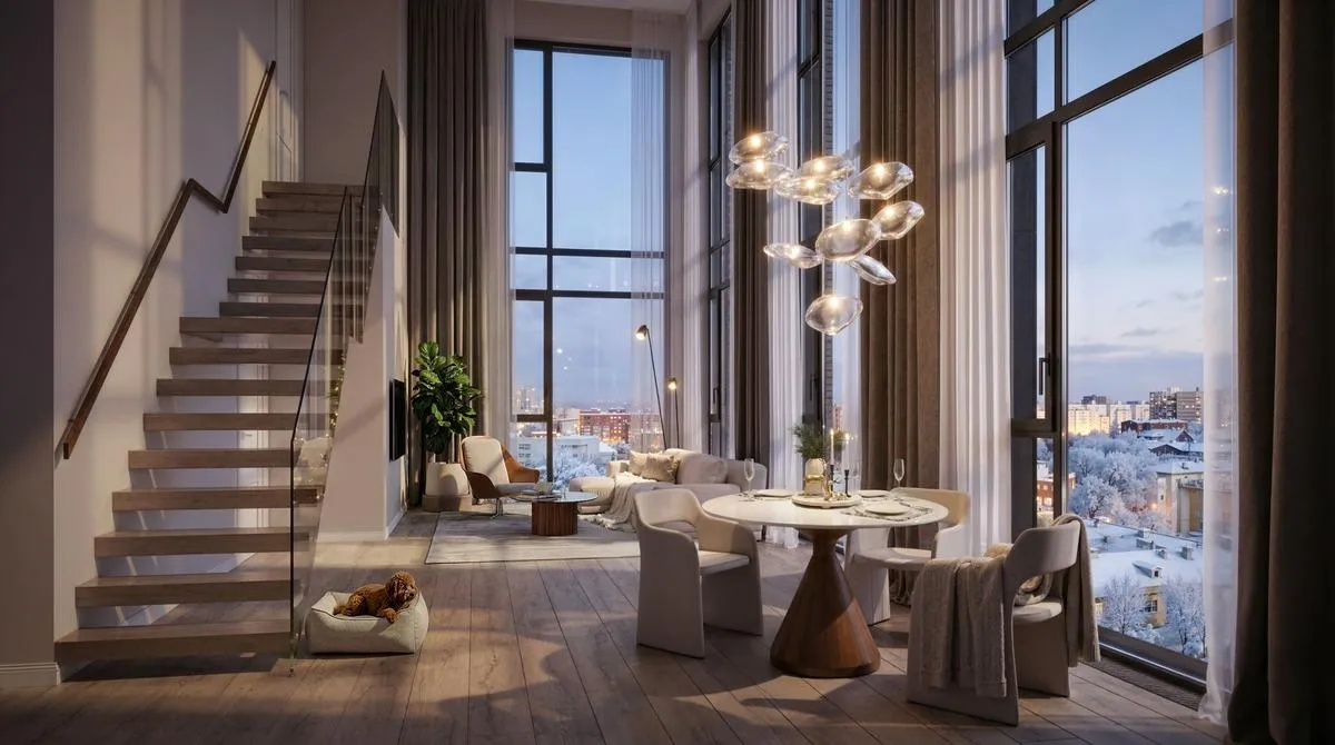 Двухуровневые квартиры