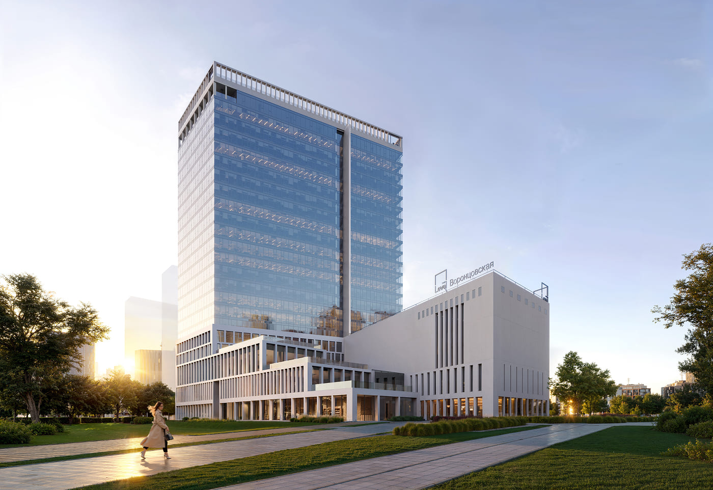 Последние офисы на 10-м этаже Level work Воронцовская