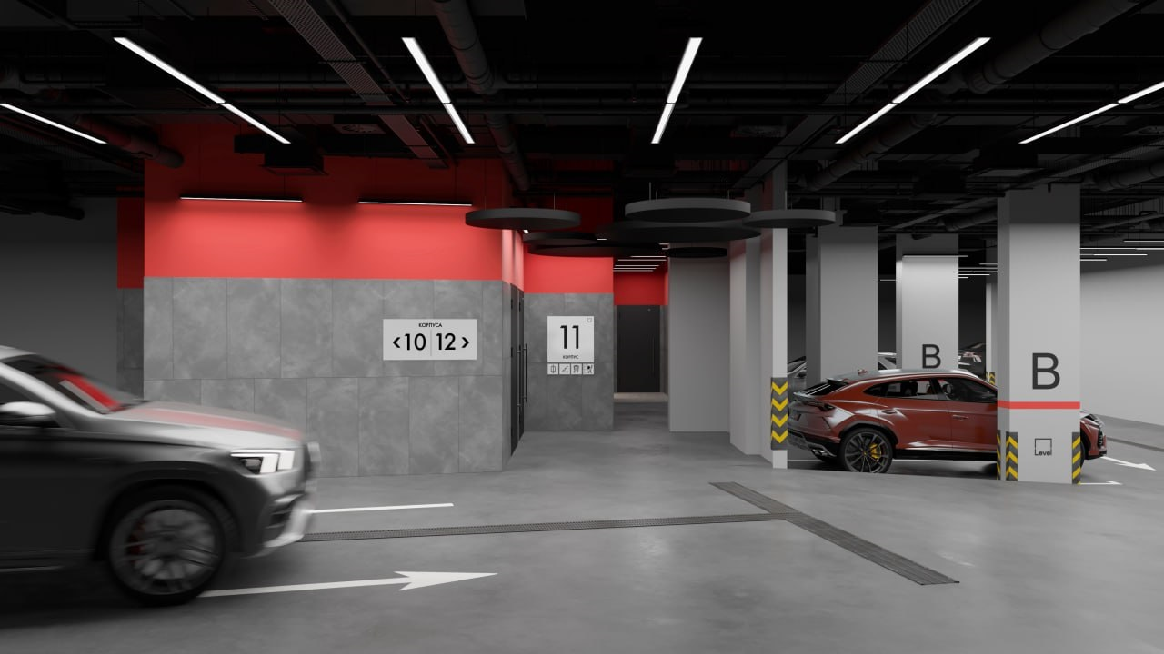 Старт продаж машино-мест и кладовых в Level Южнопортовая, этап 2.1