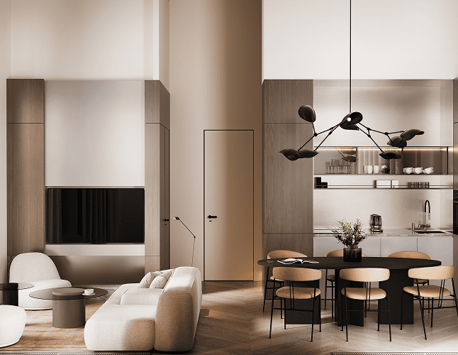 Квартиры с высокими потолками от 5 м