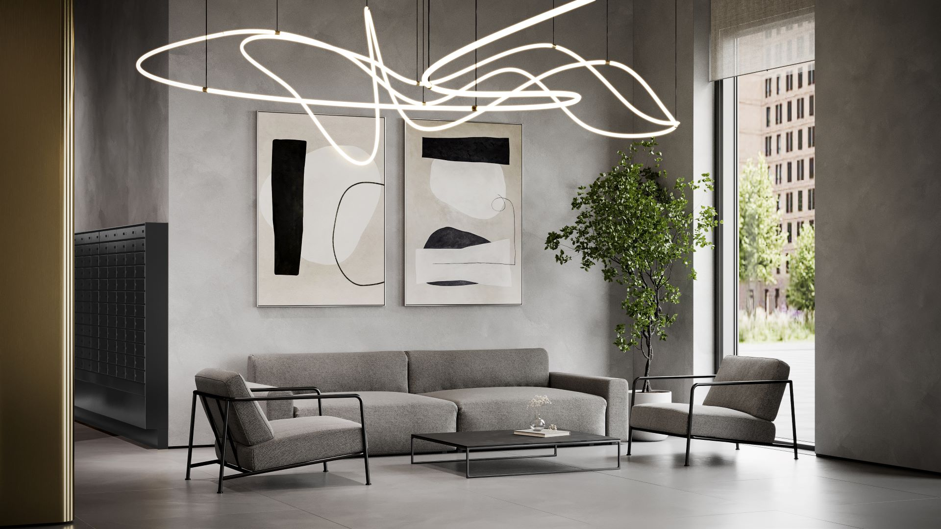 Стильные лобби